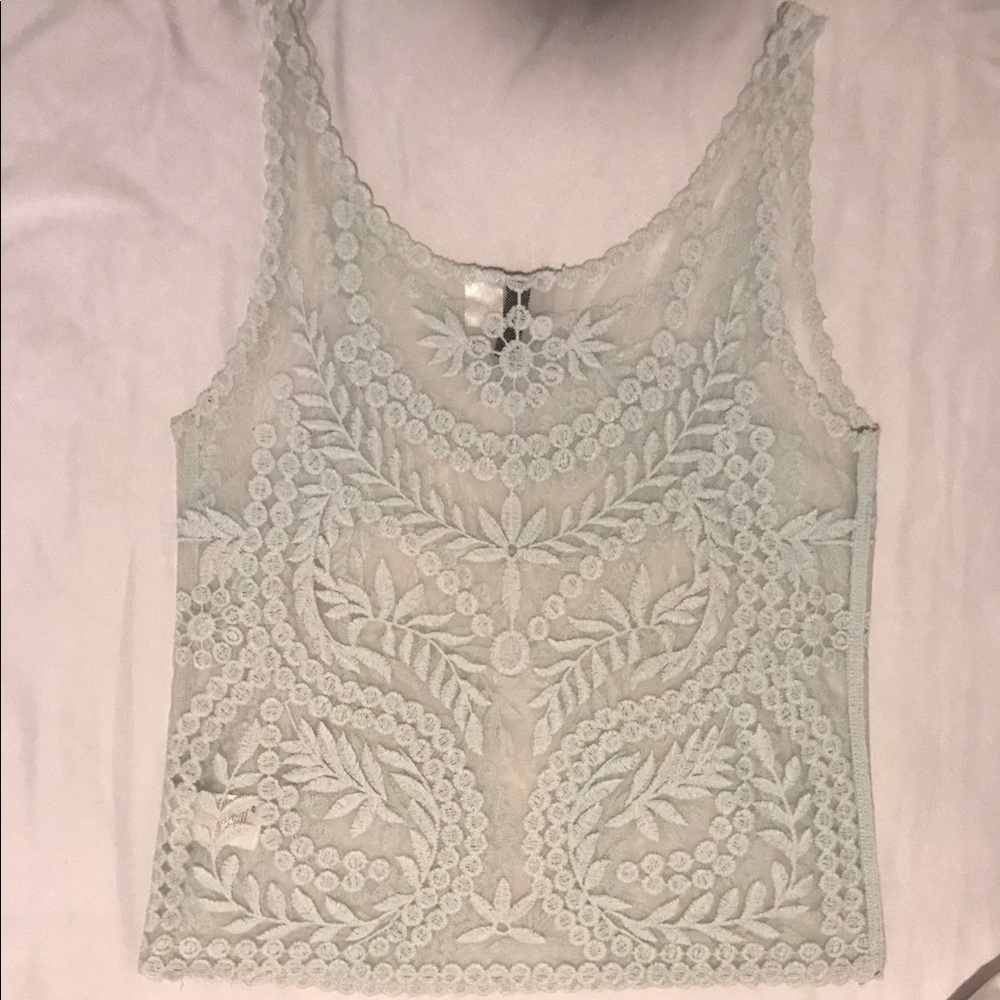 Lovely Top with Floral Embroidery